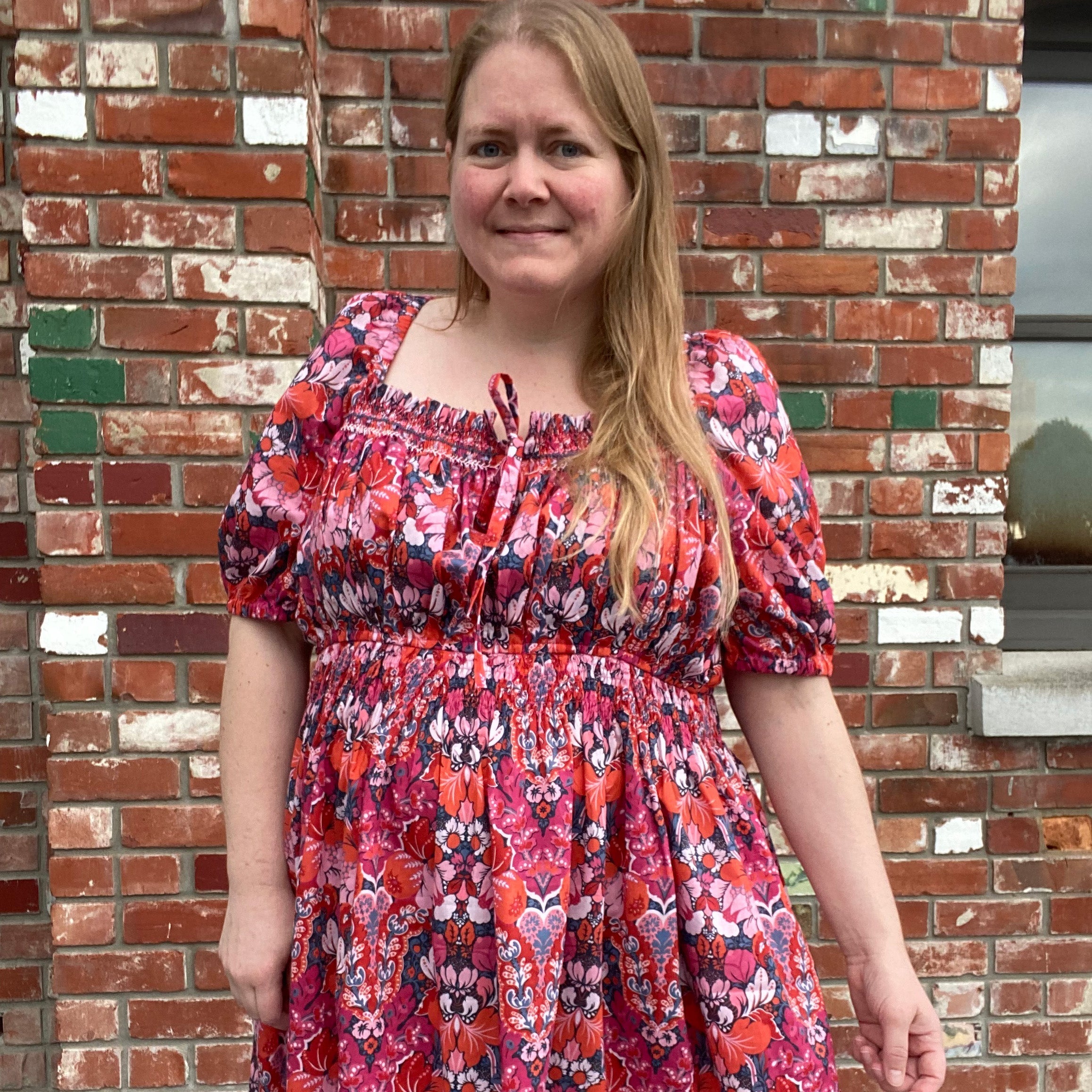 Staff Make - Emily's Smocked Mabel Dress  The Fabric Store
