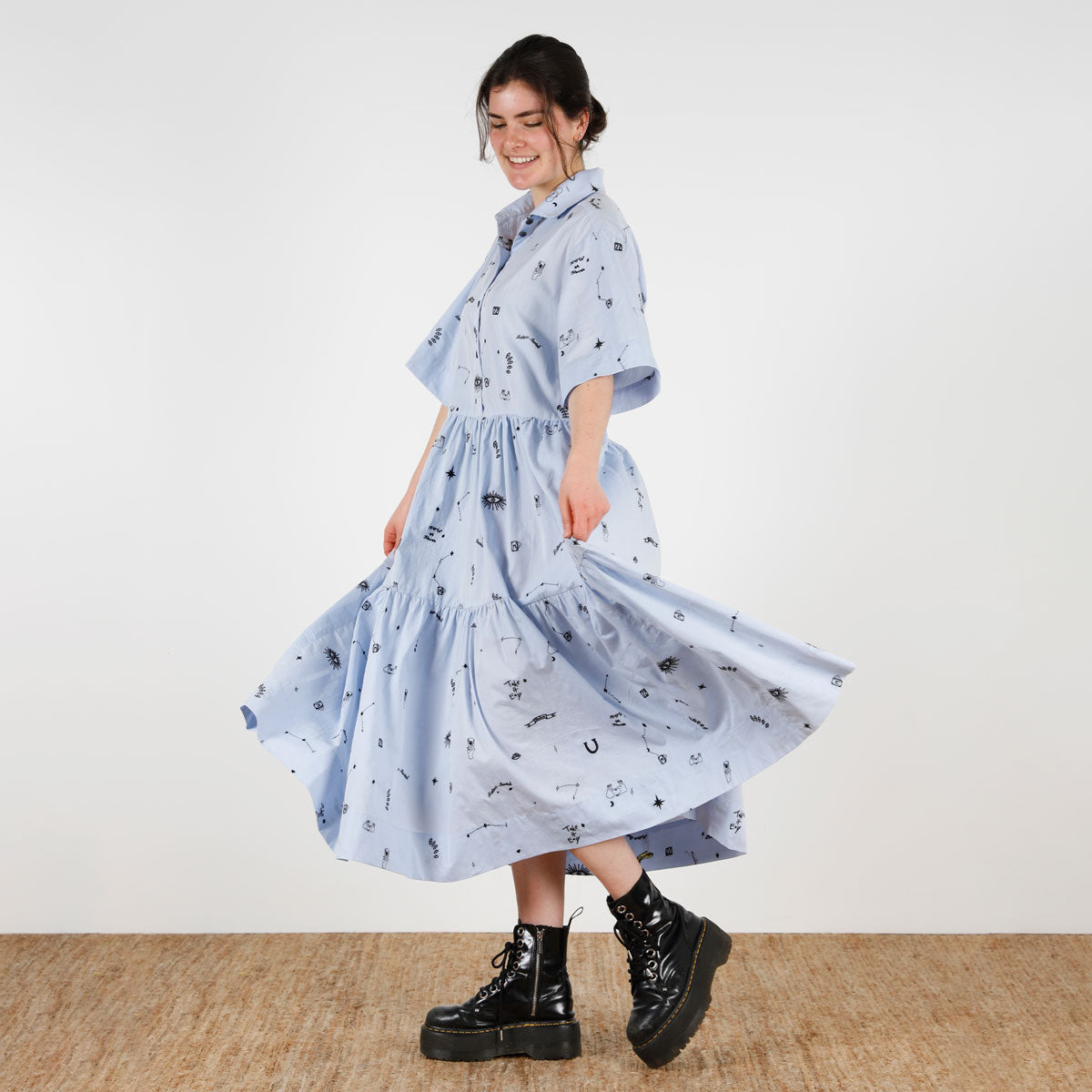 Make by TFS — Sparrow Tiered Dress Pattern Hack