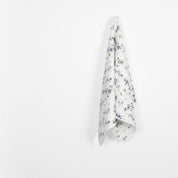 Flirty Floral Linen - Periwinkle