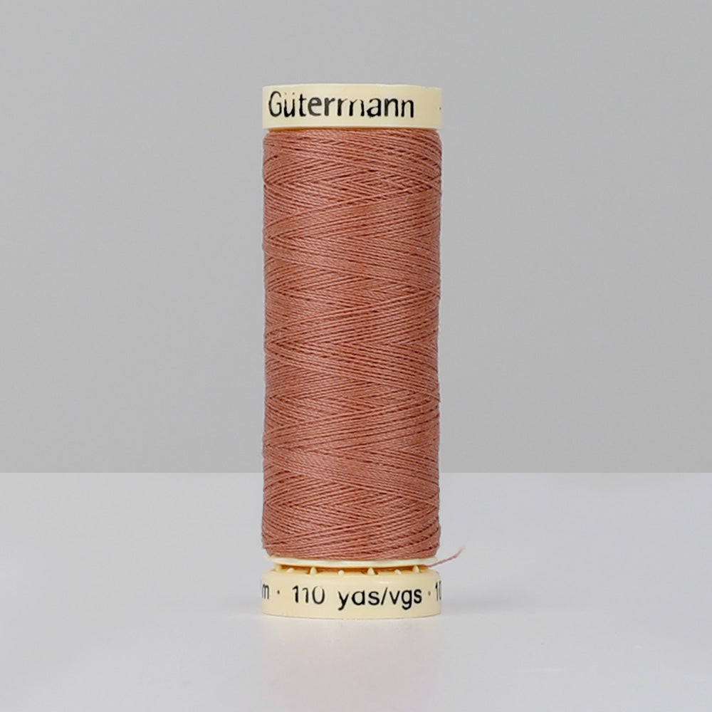 Gutermann Sew-All Thread - 245 - Red Clay Linen / Merino