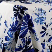 Segment Flower Print Cotton - Ink