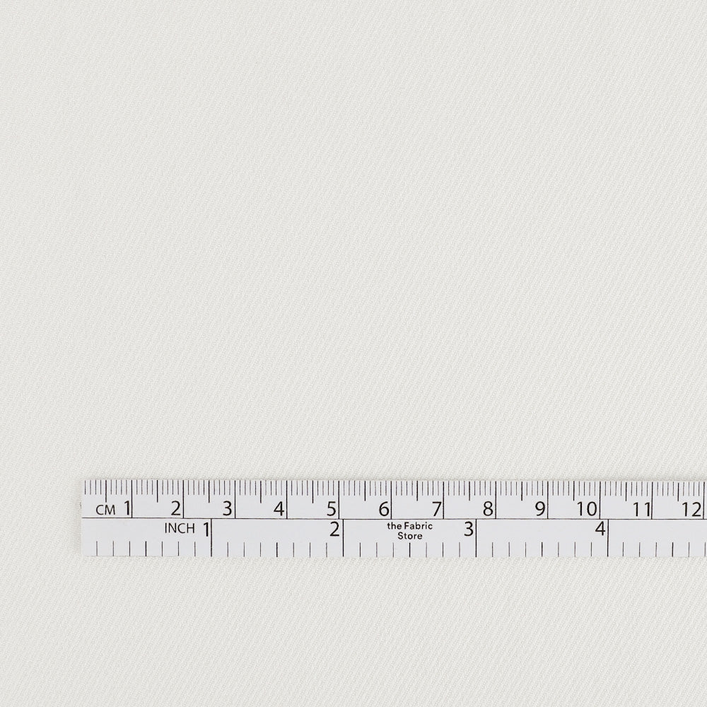 Acetate / Rayon Twill - Ivory