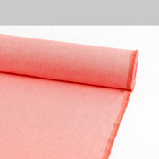 Micro Dash Cotton / Linen - Strawberry