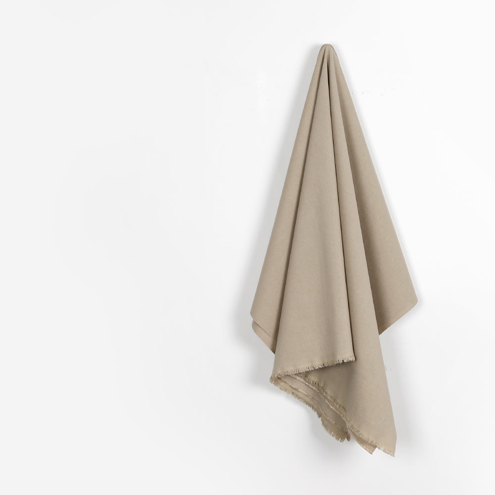 Warp Stretch Cotton / Nylon Suiting - Birch