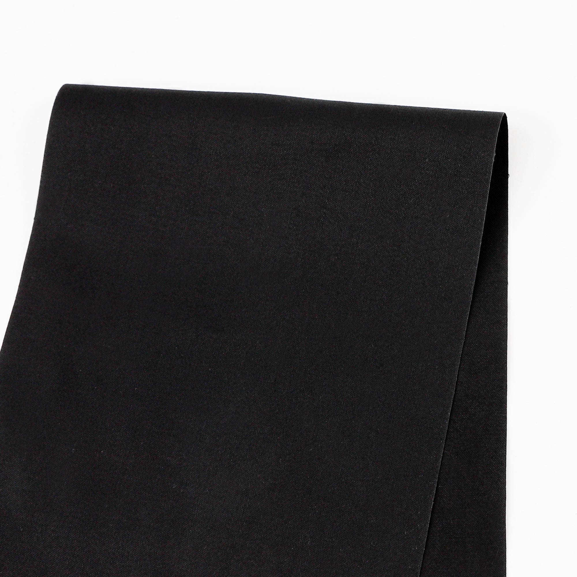 Crisp Cotton Sateen - Black