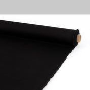 Stretch Cotton / Nylon Sateen - Black