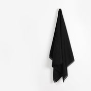 Sheer Silk / Cotton Voile - Black