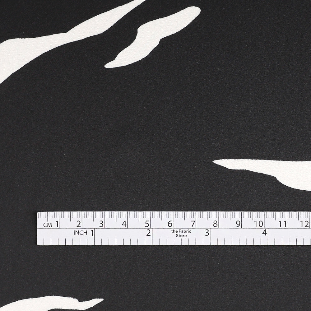 Cloud Silk Satin - Black