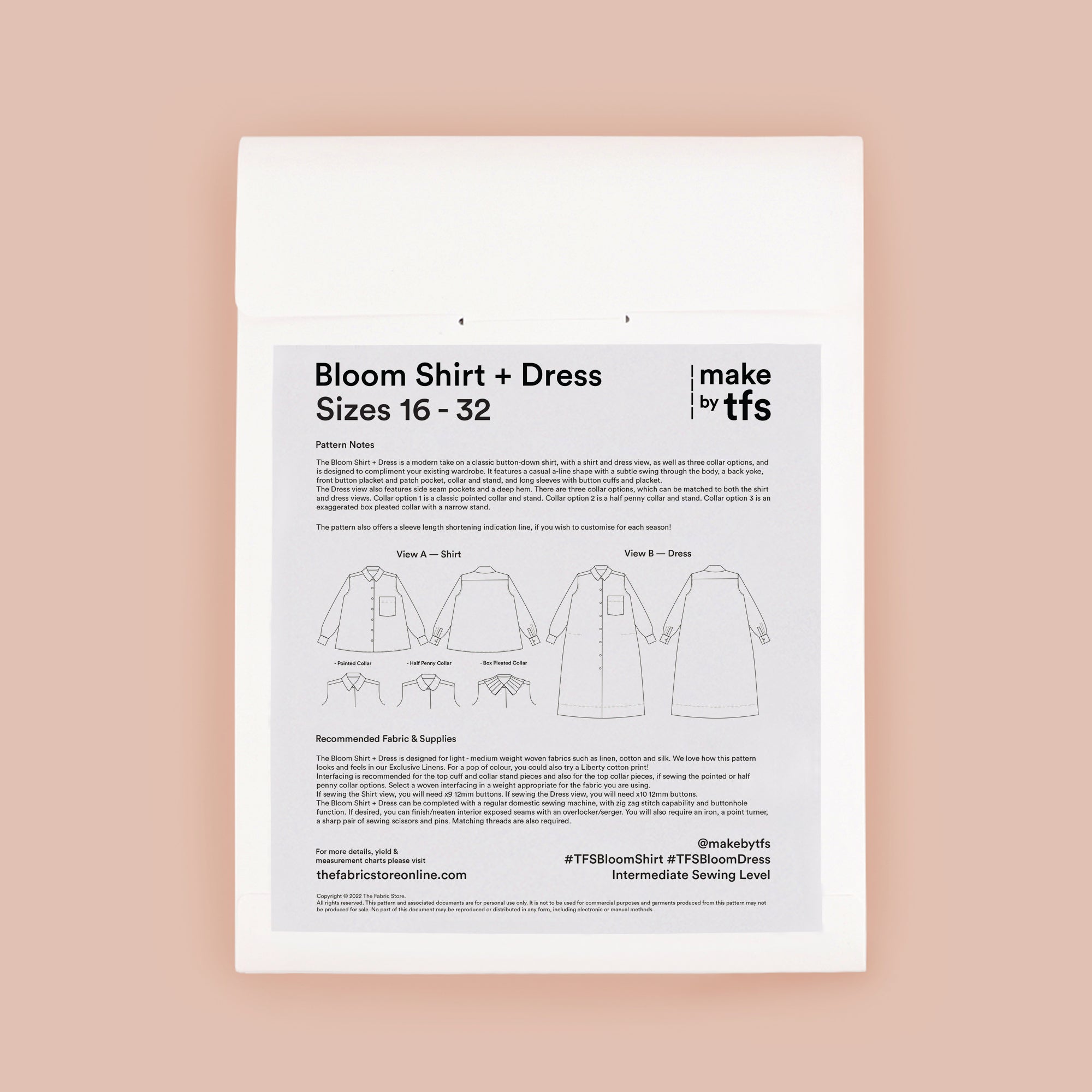 Make by TFS - Bloom Shirt + Dress / Paper