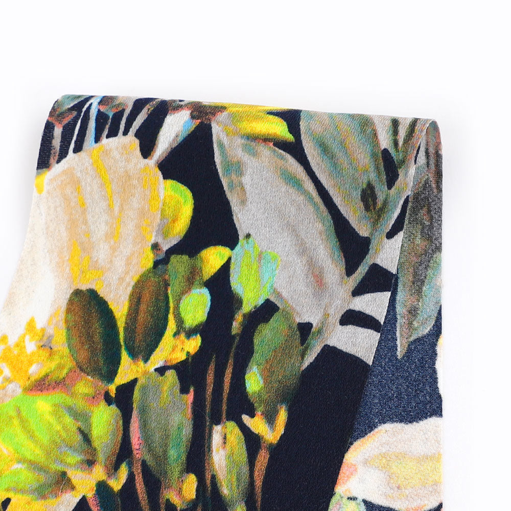 Wintergarden Sateen Double Georgette - Night