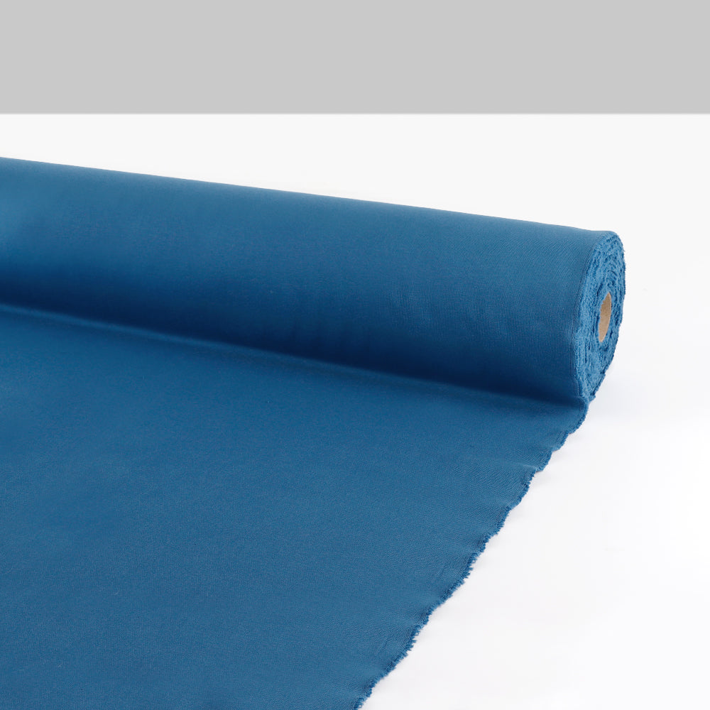 Compact Cotton Sweatshirting - True Blue