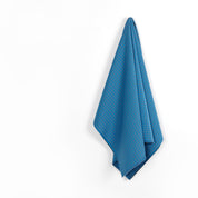 Square Twill Jacquard - True Blue