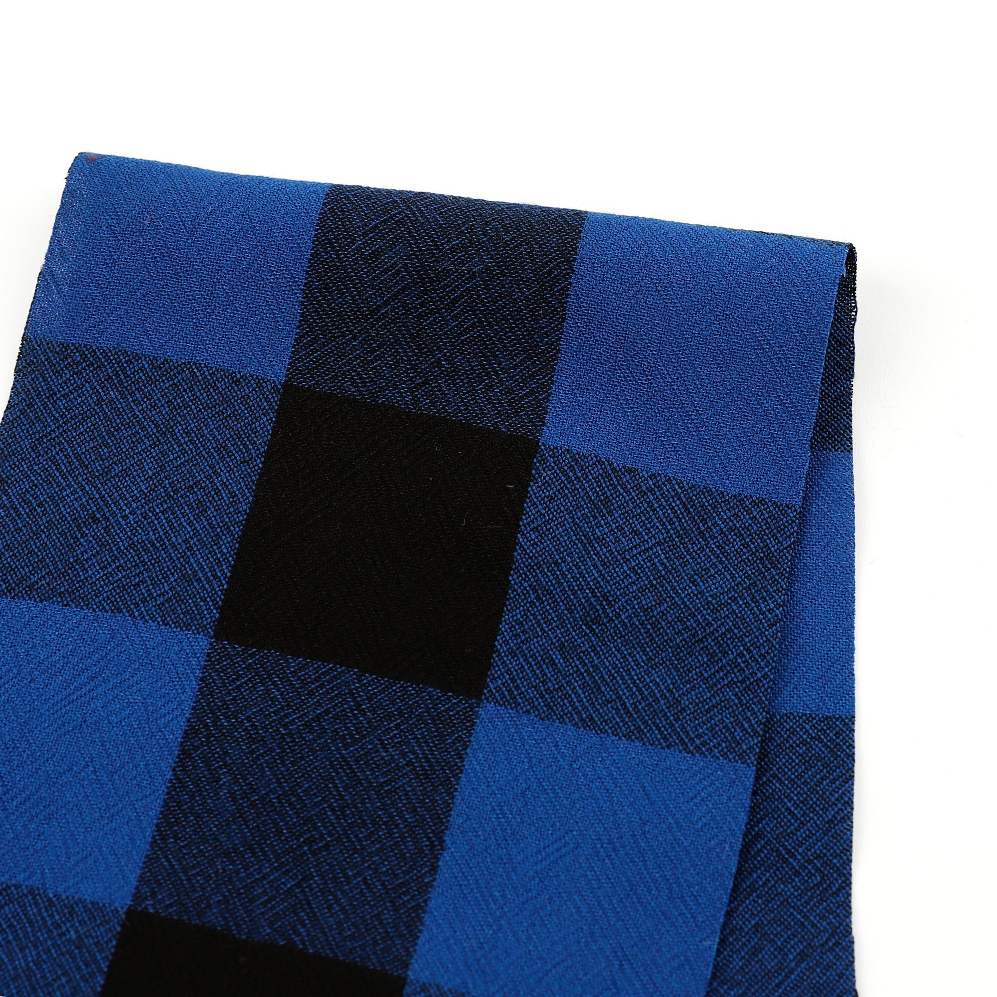 Buffalo Check Rayon - Blue