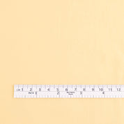 Crumpled Cotton Shirting - Lemon Cream