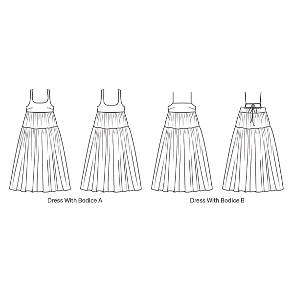 Papercut Pattern - Celestia Dress