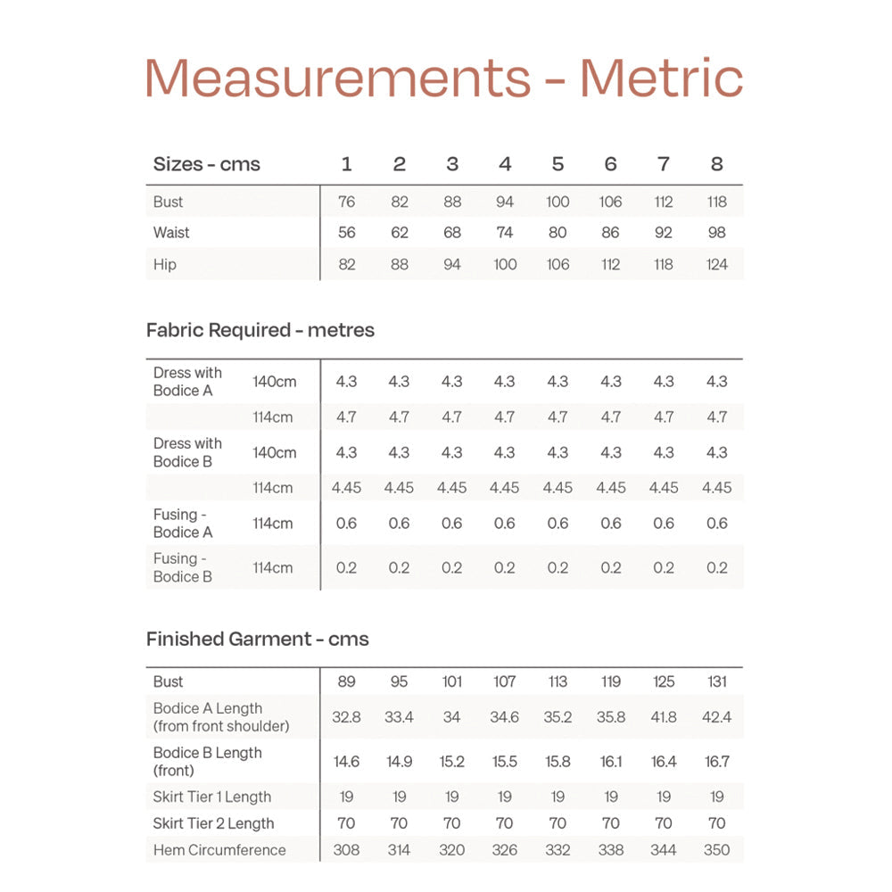 Papercut Pattern - Celestia Dress