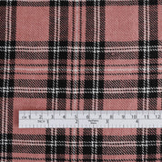 Plaid Twill Linen - Pink