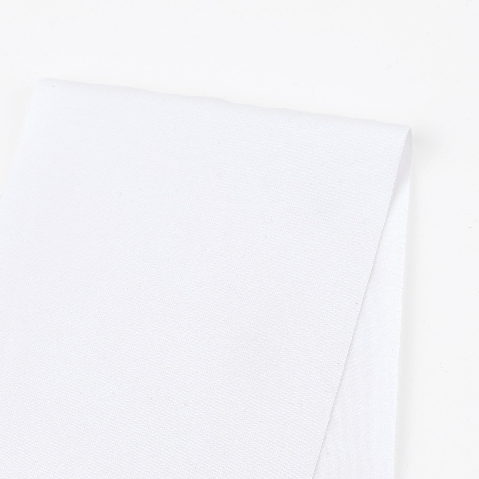 Stretch Cotton Jersey - White