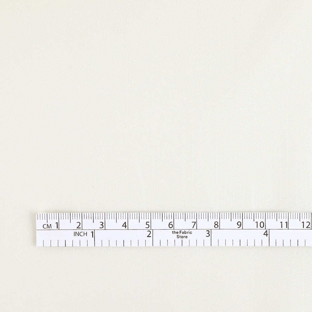 Slubby Cotton Twill - Cream