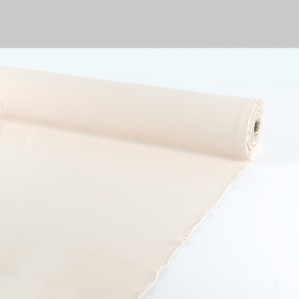 Stretch Poly Crepe Jersey - Soy