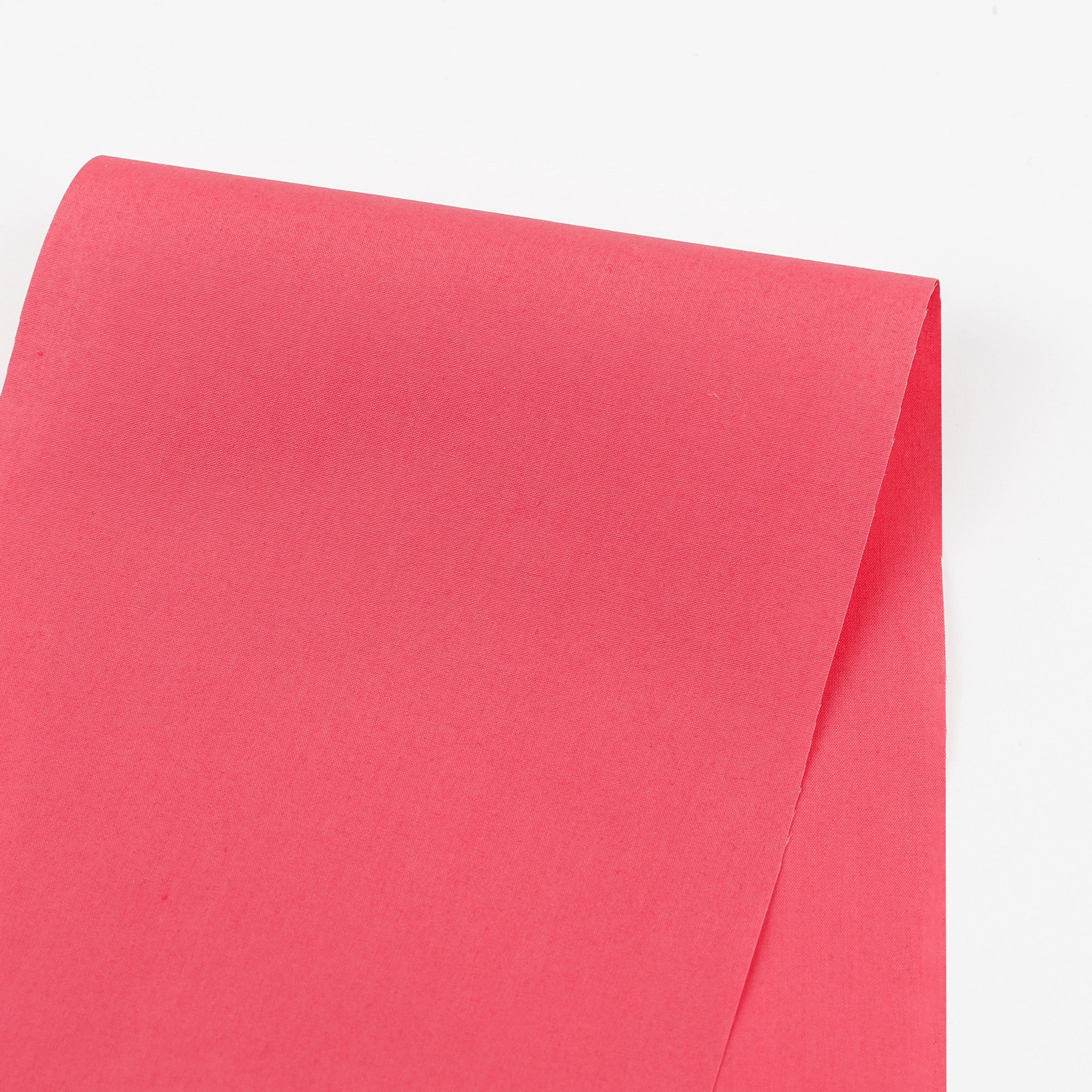 Crisp Cotton Poplin - Lipstick