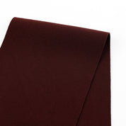 Double Faced Stretch Crepe Knit - Burgundy