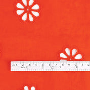 Daisy Cotton Broderie Anglaise - Firethorn