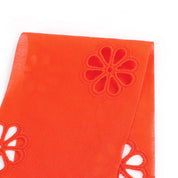 Daisy Cotton Broderie Anglaise - Firethorn