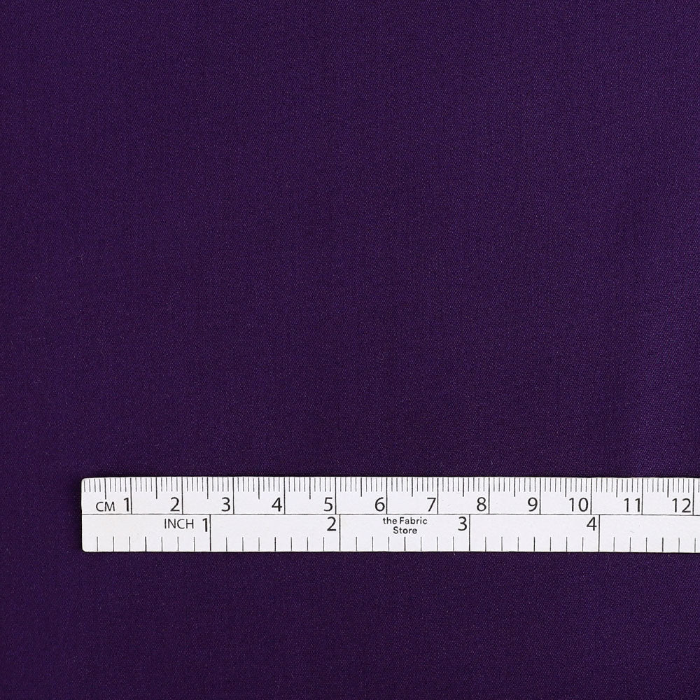 Stretch Cotton / Nylon Poplin - Amethyst