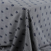 Bat Gingham Cotton - Black