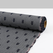 Bat Gingham Cotton - Black