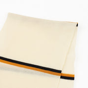 Double Stripe Tencel Jersey - Cream Mix