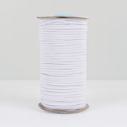 Braided Elastic 3mm / 175m Spool - White