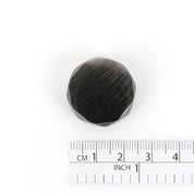 Faceted Metal Shank Button 23mm - Gunmetal