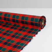 Festive Brushed Cotton Check - Red