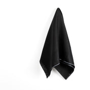 Fronds Jacquard Linen - Black