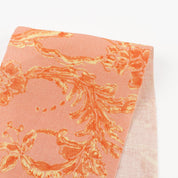 Renaissance Foliage Linen - Peach