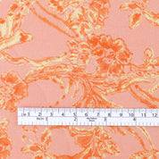 Renaissance Foliage Linen - Peach
