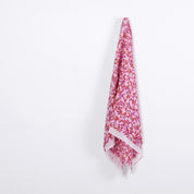 Flowering Vine Silk Georgette - Pink