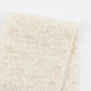 Wool Blend Tweed - Coconut