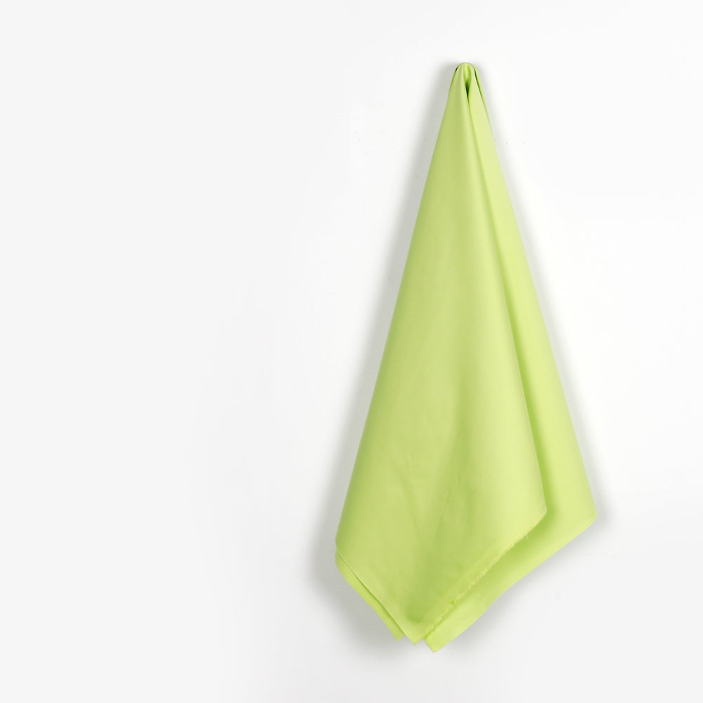 Stretch Cotton Sateen - Bitter Lemon