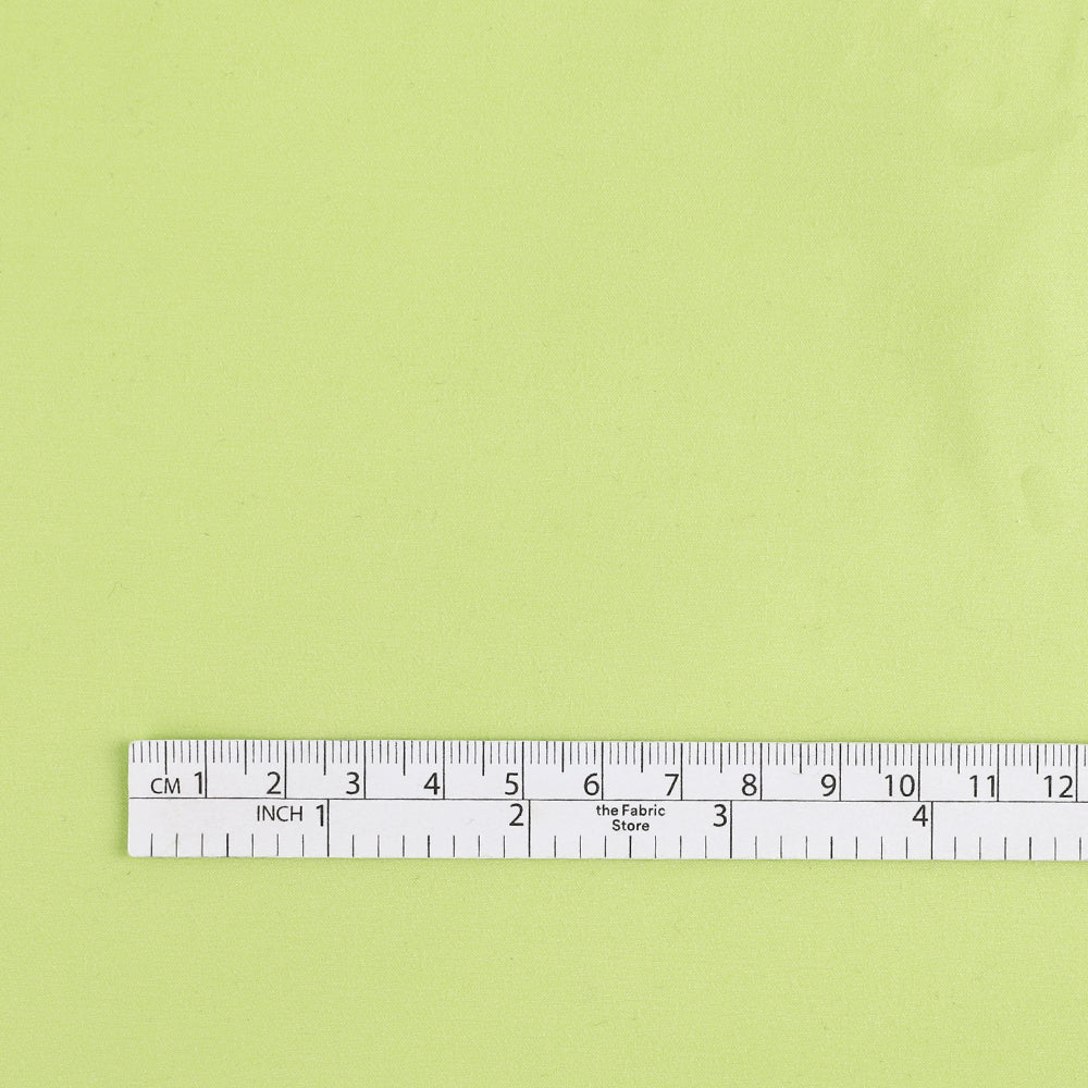 Stretch Cotton Sateen - Bitter Lemon