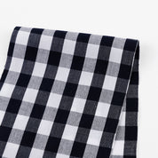 Lightweight Cotton Gingham - Dark Navy