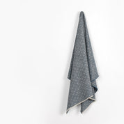 Geo Sprinkle Chambray - Dusty Navy