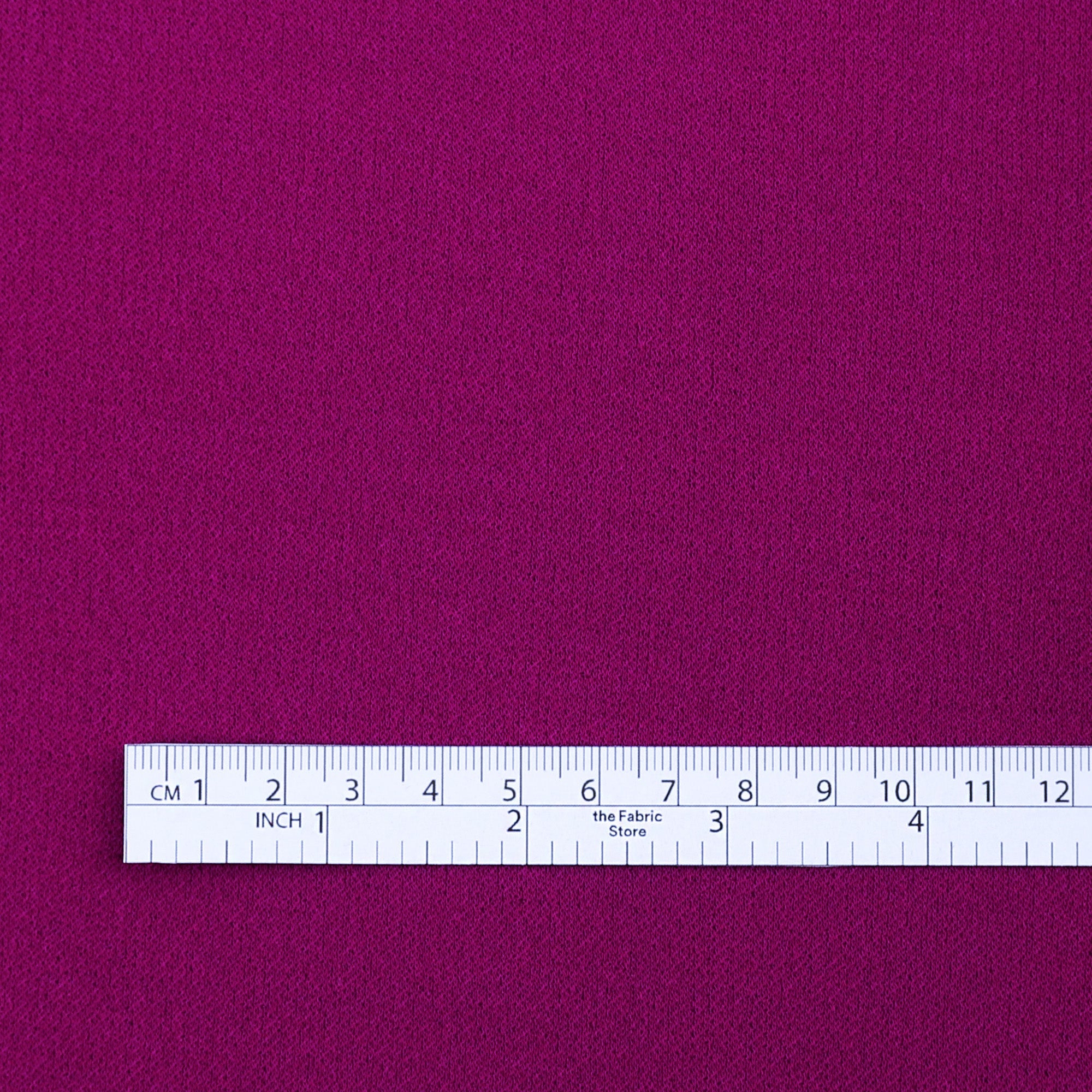 Viscose Crepe Double Jersey - Magenta