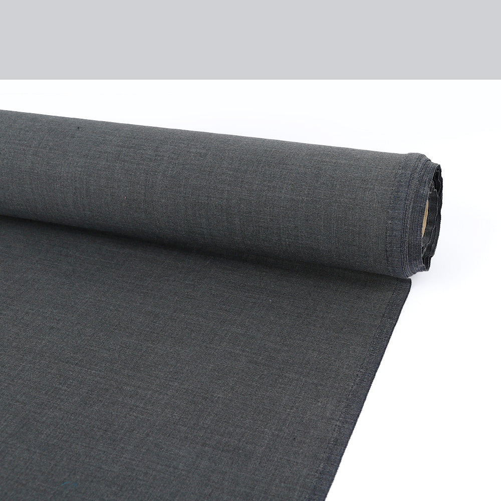 Stretch Poly / Wool Suiting - Gravel