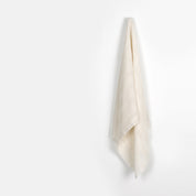 Sheer Check Silk - Warm Ivory