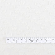 Clip Jacquard Cotton / Nylon Shirting - Ivory