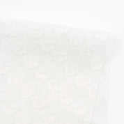 Clip Jacquard Cotton / Nylon Shirting - Ivory