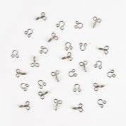Hook & Eye Sets 10mm - Nickle